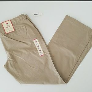 Old Navy Perfect Boot-Cut Khakis